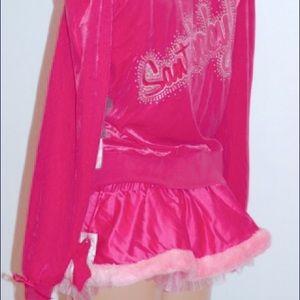 VS Santa Baby Skirt and Sweatshirt